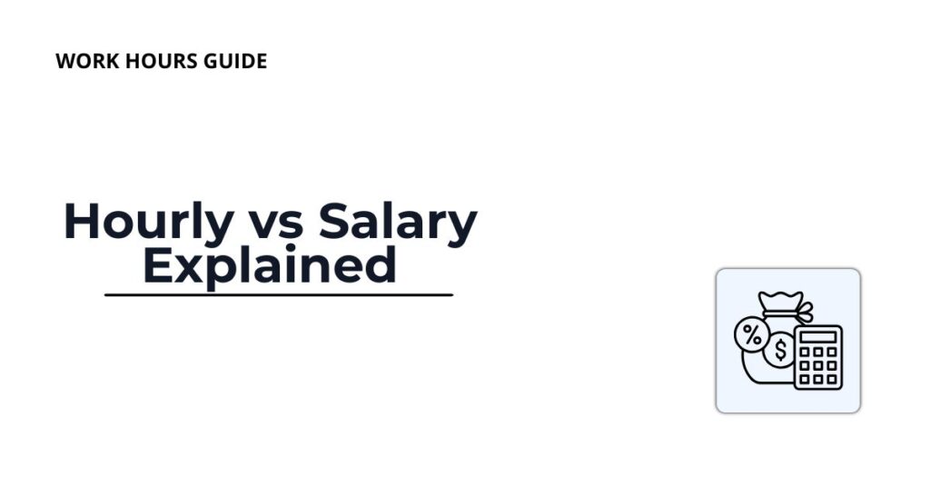 hourly vs salary pay